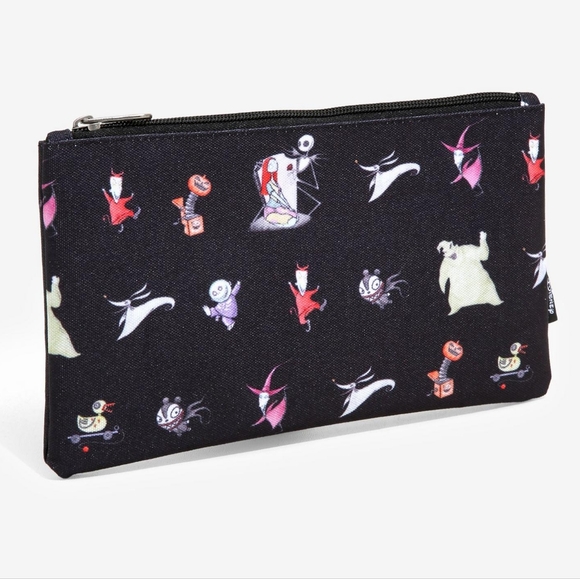 Loungefly Handbags - Loungefly The Nightmare Before Christmas Characters Makeup Bag